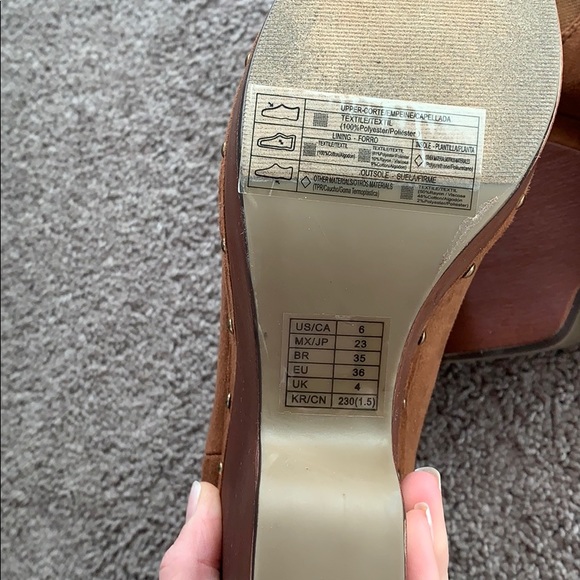 Sold!!wedge boots! Never worn . Took tags off - Picture 5 of 7